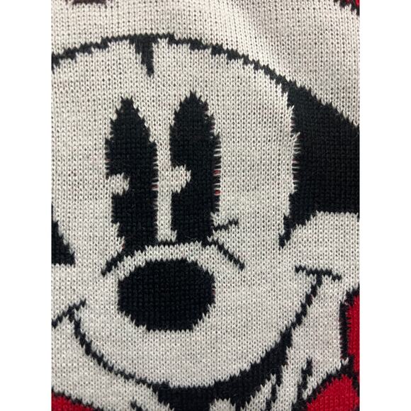 Disney Mickey Mouse Holiday Knit Sweater Christmas Fair Isle Men’s X-Large - Picture 3 of 9